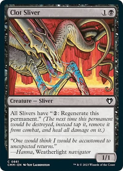 Clot Sliver (Commander Masters) Near Mint