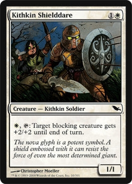 Kithkin Shielddare (Shadowmoor) Light Play Foil