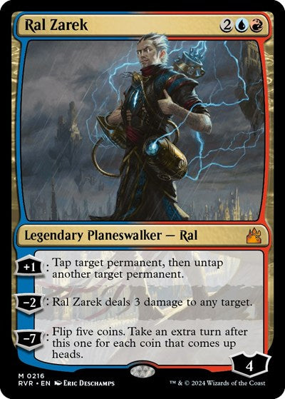 Ral Zarek (Ravnica Remastered) Light Play