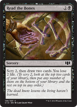 Read the Bones (Commander 2014 Edition) Near Mint