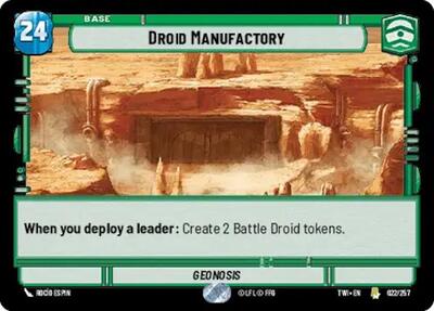 Droid Manufactory (Twilight of the Republic) Near Mint