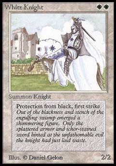 White Knight (Beta) Damaged / Poor