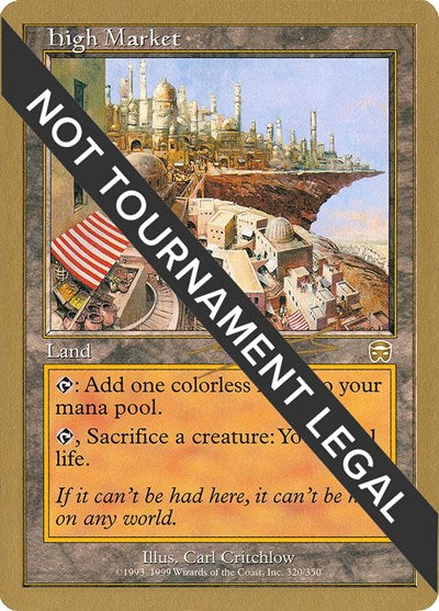 High Market - 2000 Nicolas Labarre (MMQ) (World Championship Decks) Near Mint