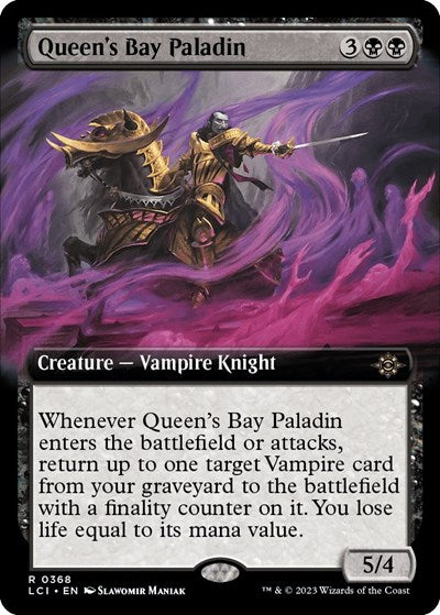 Queen's Bay Paladin (Extended Art) (The Lost Caverns of Ixalan) Near Mint