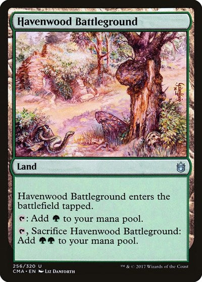 Havenwood Battleground (Commander Anthology) Light Play
