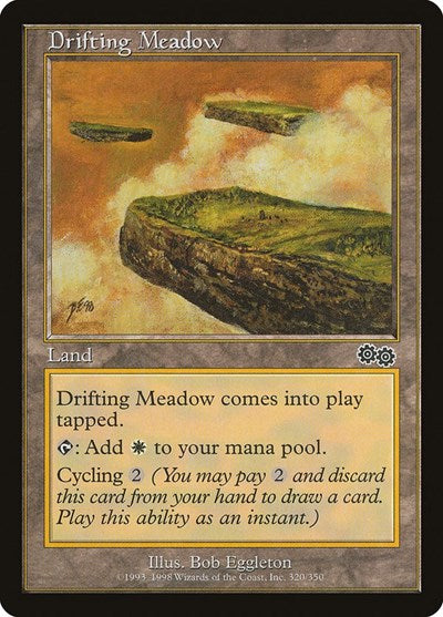 Drifting Meadow (Urza's Saga) Medium Play