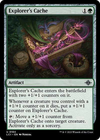 Explorer's Cache (The Lost Caverns of Ixalan) Light Play