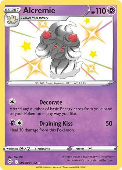 Alcremie (Shining Fates: Shiny Vault) Near Mint Holofoil
