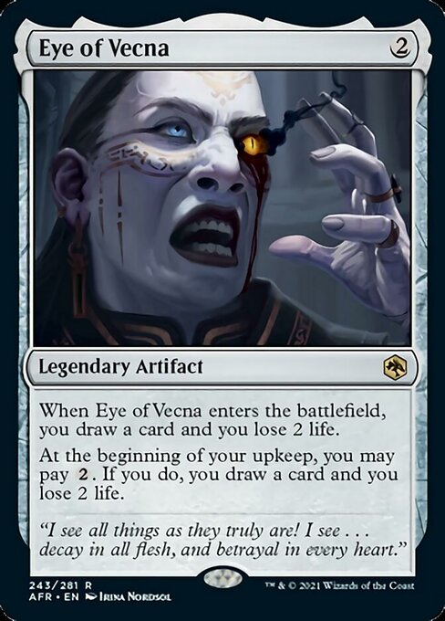 Eye of Vecna (Adventures in the Forgotten Realms) Light Play Foil