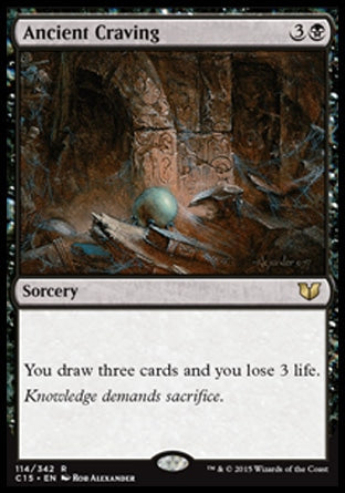 Ancient Craving (Commander 2015) Light Play