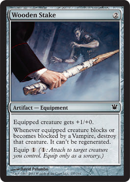 Wooden Stake (Innistrad) Medium Play Foil