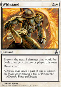 Withstand (Guildpact) Medium Play Foil