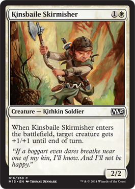 Kinsbaile Skirmisher (Magic 2015 Core Set) Light Play