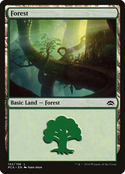 Forest (152) (Planechase Anthology) Light Play