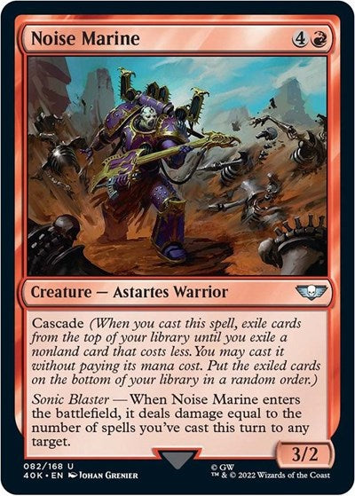 Noise Marine (Universes Beyond: Warhammer 40K) Near Mint