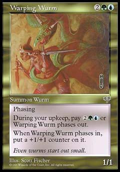 Warping Wurm (Mirage) Medium Play