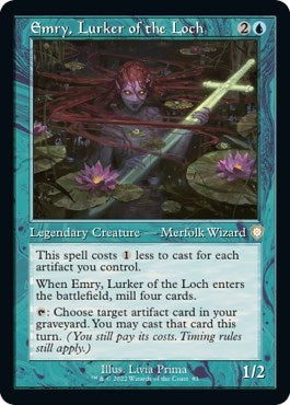 Emry, Lurker of the Loch (Commander: The Brothers' War) Light Play