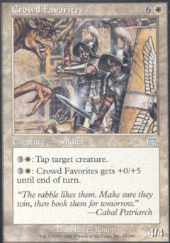 Crowd Favorites|10|0|0.00