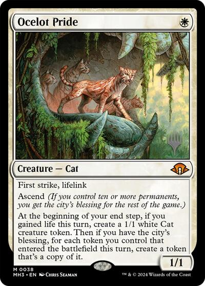 Ocelot Pride (Promo Pack: Lorwyn Eclipsed) Near Mint Foil