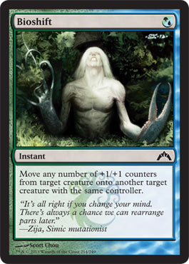 Bioshift (Gatecrash) Medium Play Foil