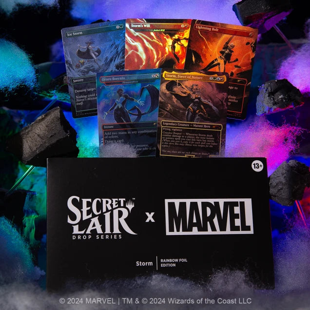 Secret Lair Drop x Marvel - Storm - Rainbow Foil