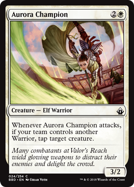Aurora Champion (Battlebond) Light Play Foil