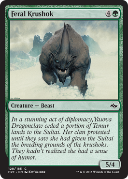 Feral Krushok|0|0|0.00