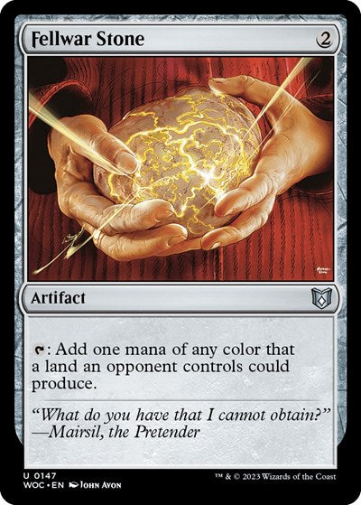 Fellwar Stone (Commander: Wilds of Eldraine) Near Mint