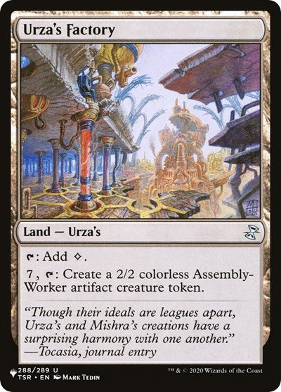 Urza's Factory (The List) Near Mint