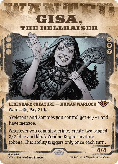 Gisa, the Hellraiser (Showcase) (Outlaws of Thunder Junction) Light Play