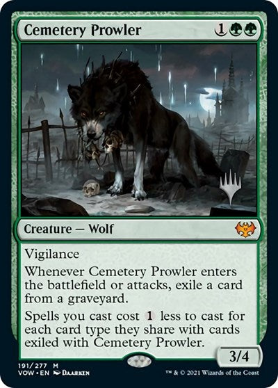Cemetery Prowler (Promo Pack: Aetherdrift) Light Play