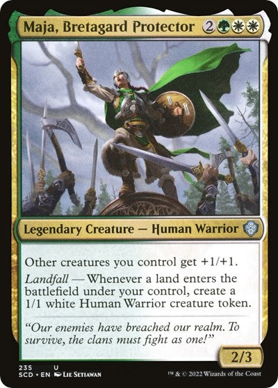 Maja, Bretagard Protector (Commander 2022 Starter Decks) Near Mint
