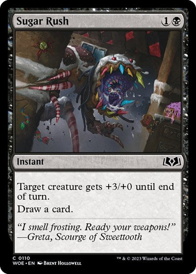 Sugar Rush (Wilds of Eldraine) Light Play Foil