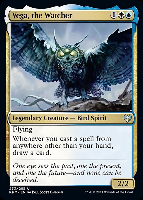Vega, the Watcher (Kaldheim) Light Play