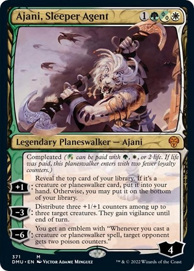 Ajani, Sleeper Agent (371) (Dominaria United) Light Play Foil