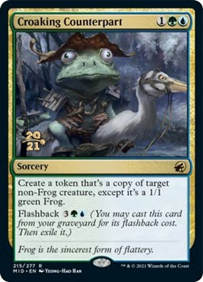 Croaking Counterpart (Promos: Prerelease Cards) Near Mint Foil