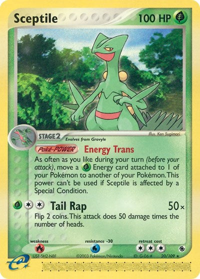 Sceptile - 20 (Ruby and Sapphire) Light Play