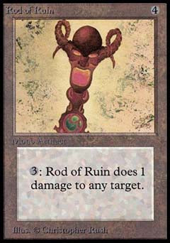 Rod of Ruin (Alpha) Near Mint