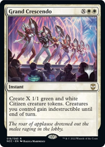 Grand Crescendo (Promo Pack: Streets of New Capenna) Near Mint Foil