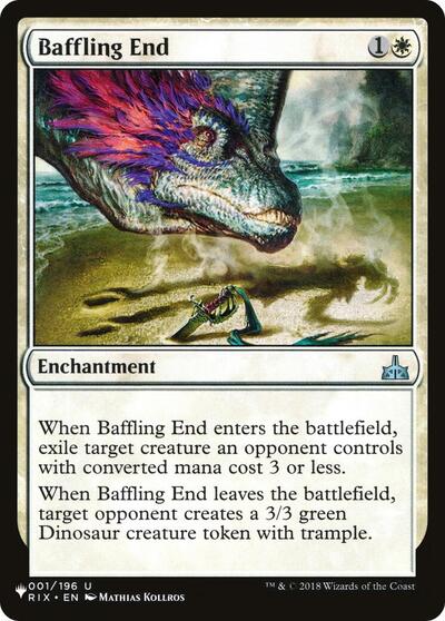 Baffling End (The List) Light Play