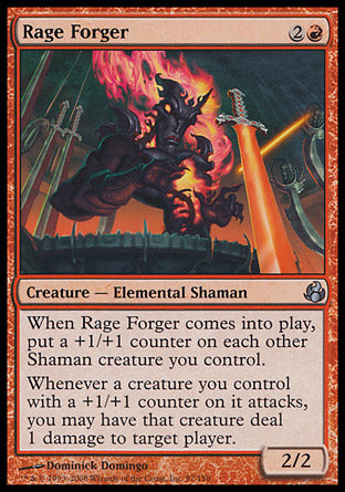 Rage Forger (Morningtide) Light Play Foil