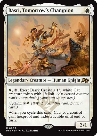 Basri, Tomorrow's Champion (Aetherdrift) Light Play