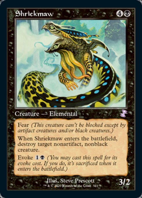 Shriekmaw (Time Spiral Remastered) Light Play