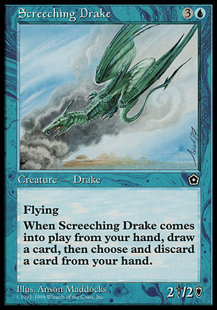 Screeching Drake (Portal Second Age) Heavy Play