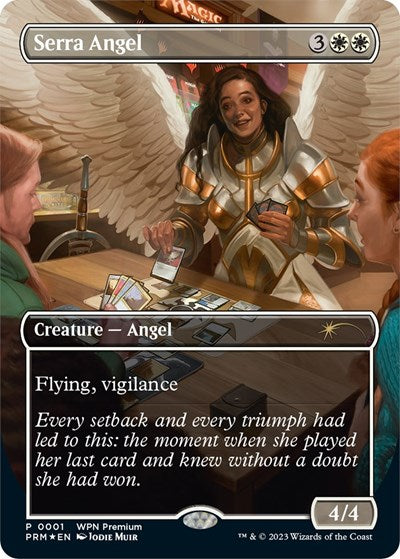 Serra Angel (Promos: WPN and Gateway) Light Play Foil