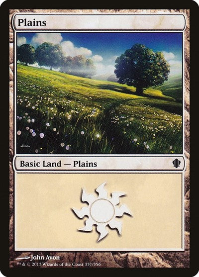 Plains (337) (Commander 2013) Near Mint