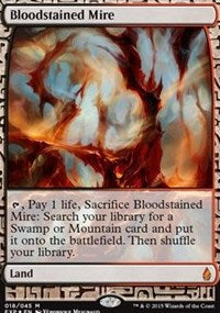 Bloodstained Mire (Zendikar Expeditions) Medium Play Foil