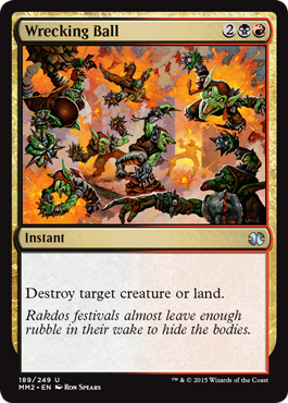 Wrecking Ball (Modern Masters 2015) Light Play Foil