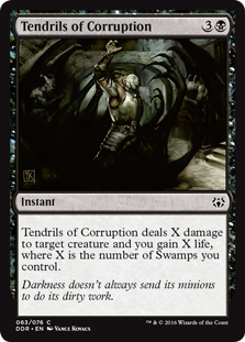 Tendrils of Corruption (Duel Decks: Nissa vs Ob Nixilis) Light Play