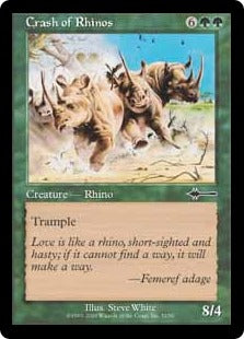 Crash of Rhinos (Beatdown Box Set) Medium Play